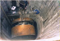 Retrieving TBM section